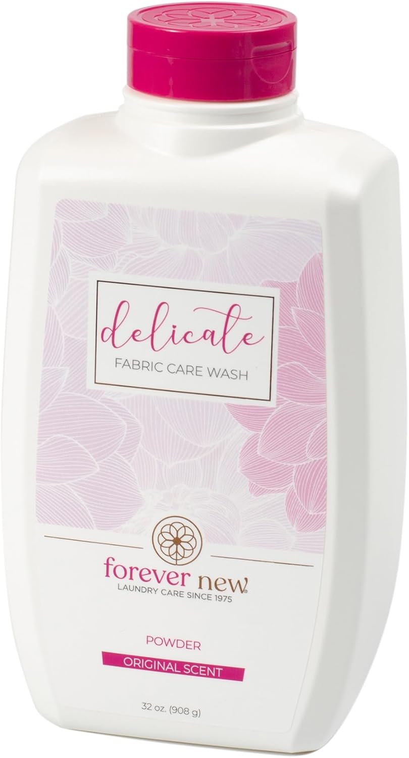 FOREVER NEW Granular Detergent Powder - Delicate Laundry Care Wash - Original Scented, 96 oz. (32 oz. 3 Pack)