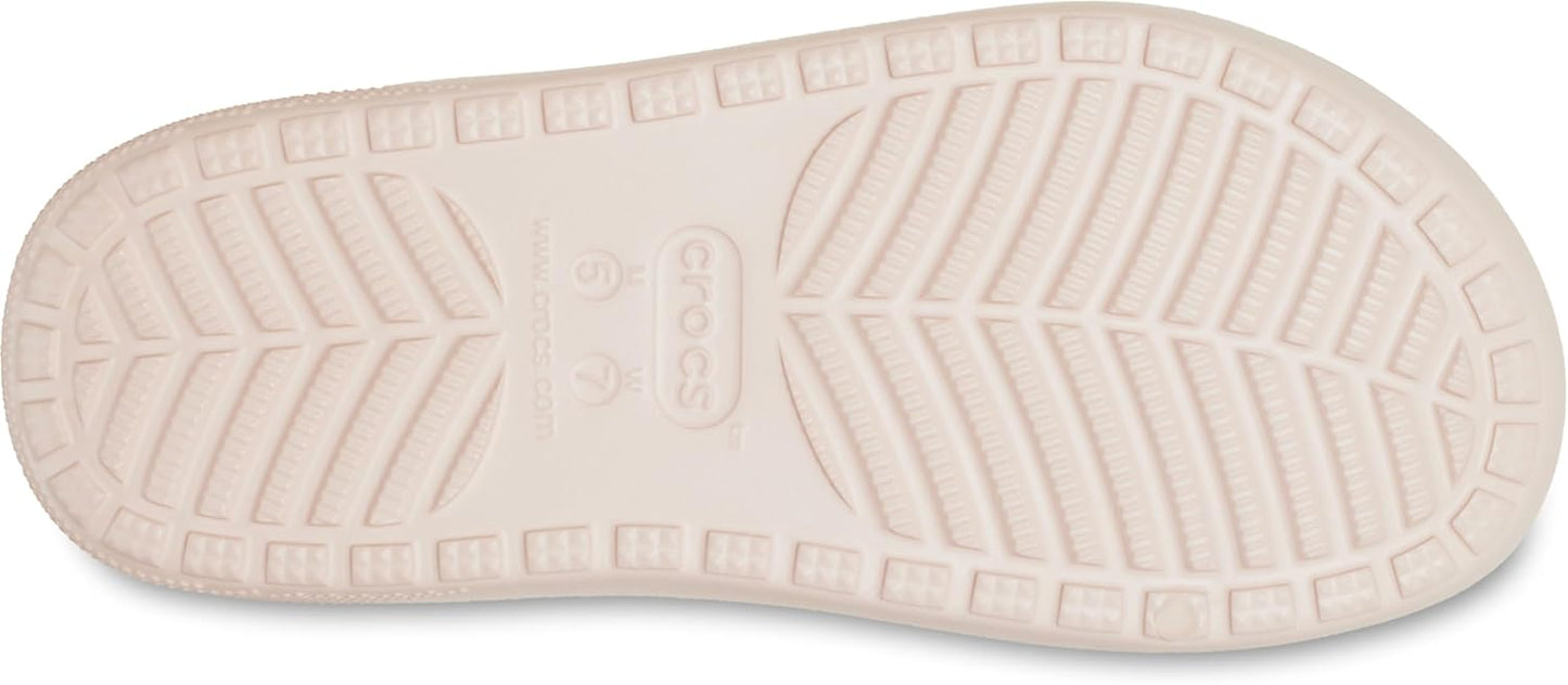 Crocs Unisex Adult Classic Cozzzy Towel Sandals, Fuzzy Slippers and Slides