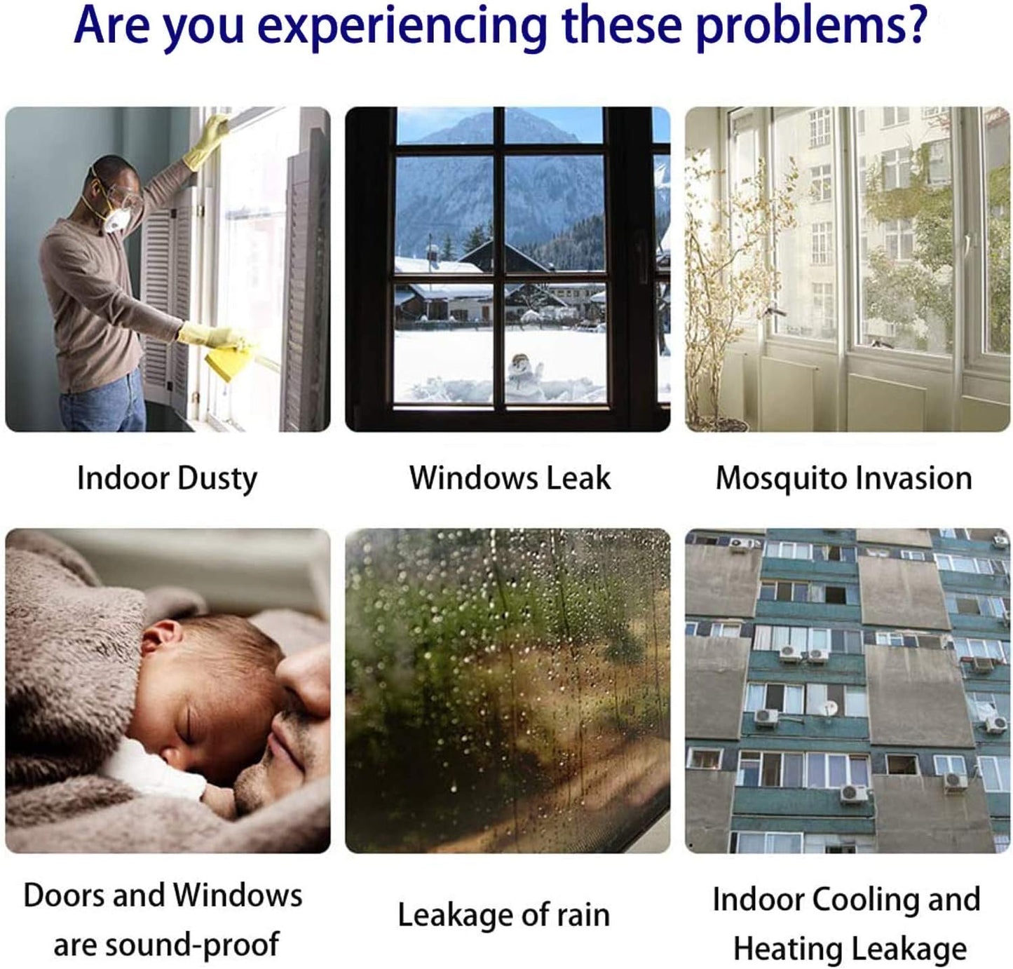 TAROSE Weather Stripping, 33 Feet, Transparent, 45MM, Silicone, Door Seal, Window Seal