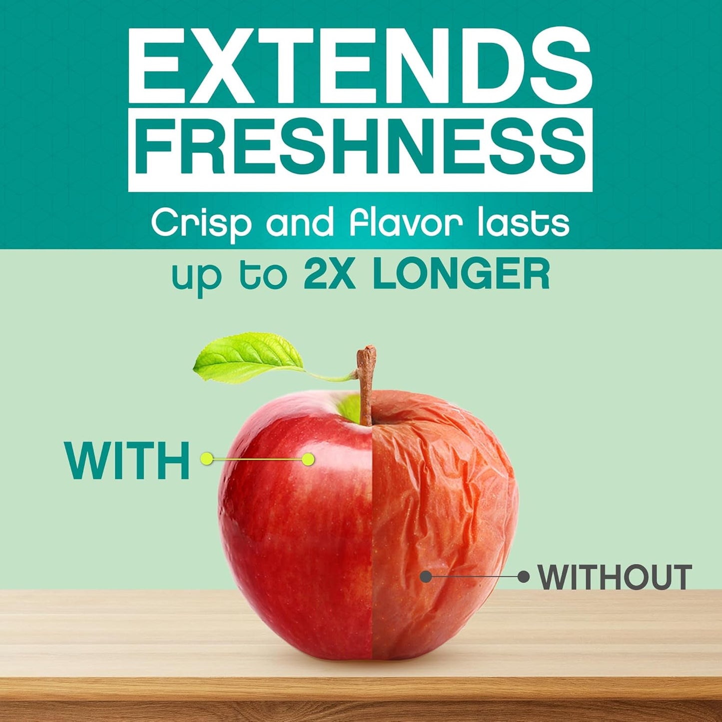 Refrigerator Deodorizer with Zeolites (1-Pack) - Odor Eliminator for Fridge & Freezer - Outshines Baking Soda and Bamboo Charcoal Bags - Long-Lasting, & Safe