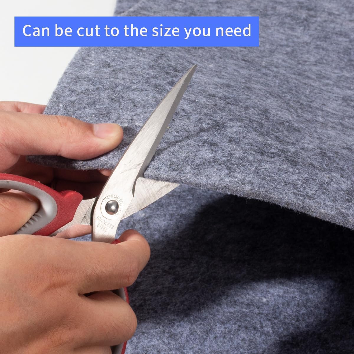 Extra Large Area Rug Cushioned Pad, 5x7 Ft Thick Felt Pad for Hardwood Floors, Keeps Rug in Place Soft