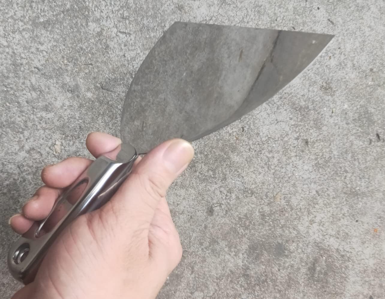 Flex All Stainless Steel Joint Knife Putty Scraper,6-Inch Professional Grade 420 stainless steel, All-Metal, Precision Ground Edge Putty Knife Tape Knife (6")