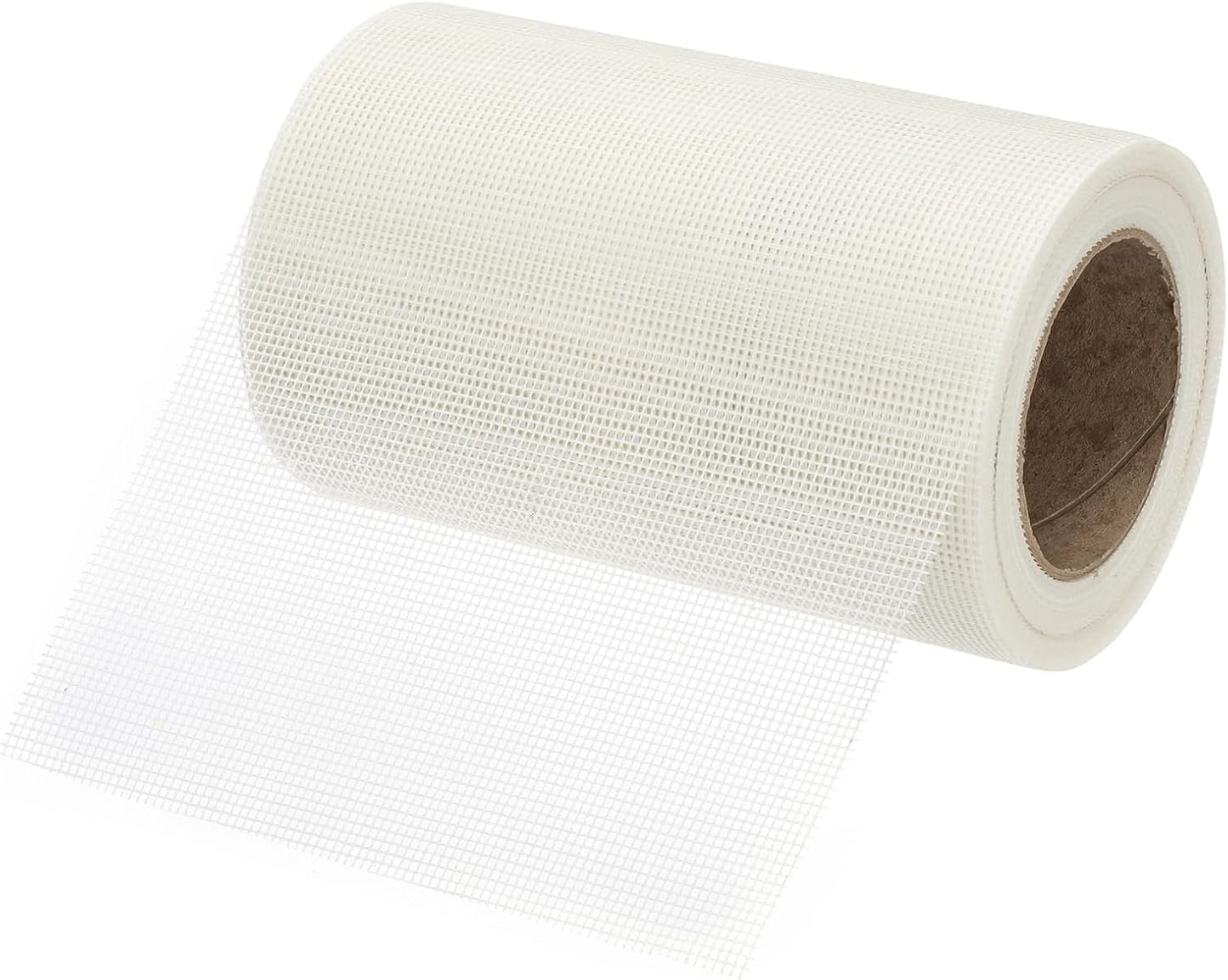 PATIKIL Drywall Repair Mesh Tape, 8 inch x 82 ft Fiberglass Repair Patch Self-Adhesive Dry Wall Joint Tape 12 Mesh Wall Hole Crack and Seam Patch, White