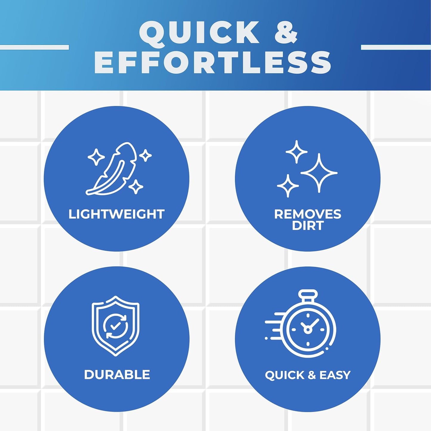 Electric Stand-Up Grout Cleaning Machine – Compact Lightweight Floor Scrubber for Tile, Bathroom & Kitchen Grout Lines | Easy-to-Use Deep Cleaner for Ceramic & Porcelain Tile Floors (Small)