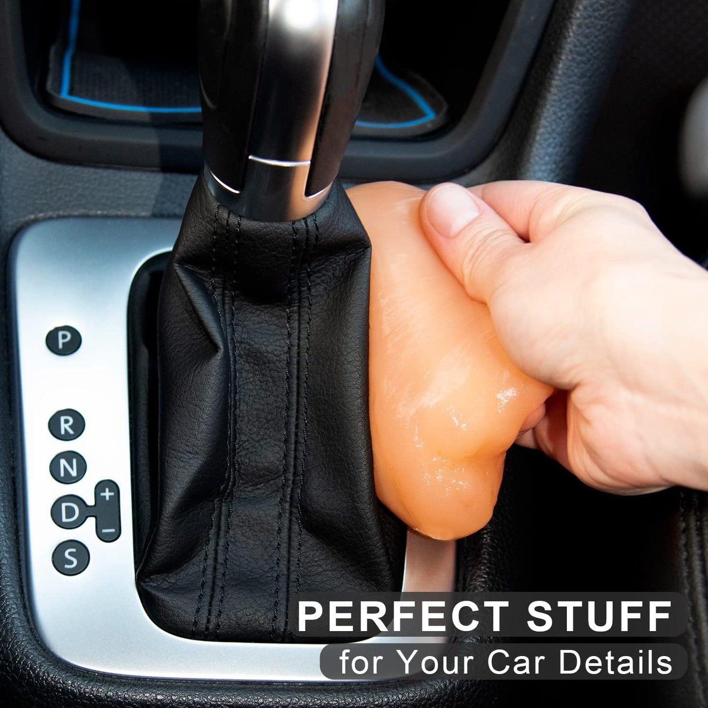 TICARVE 2Pack New Cleaning Gel Detail Putty Car Gel Auto Detailing Tools Car Interior Cleaner Car Cleaning Slime Car Assecories Keyboard Cleaner Orange (320g/11.2oz)