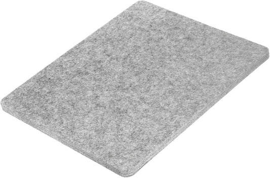 PATIKIL Wool Pressing Mat, 14" x 12" Wool Ironing Pad Blanket 0.5" Thickened Heat Resistant Quilting Ironing Pad for Quilters Sewing Craft, Grey