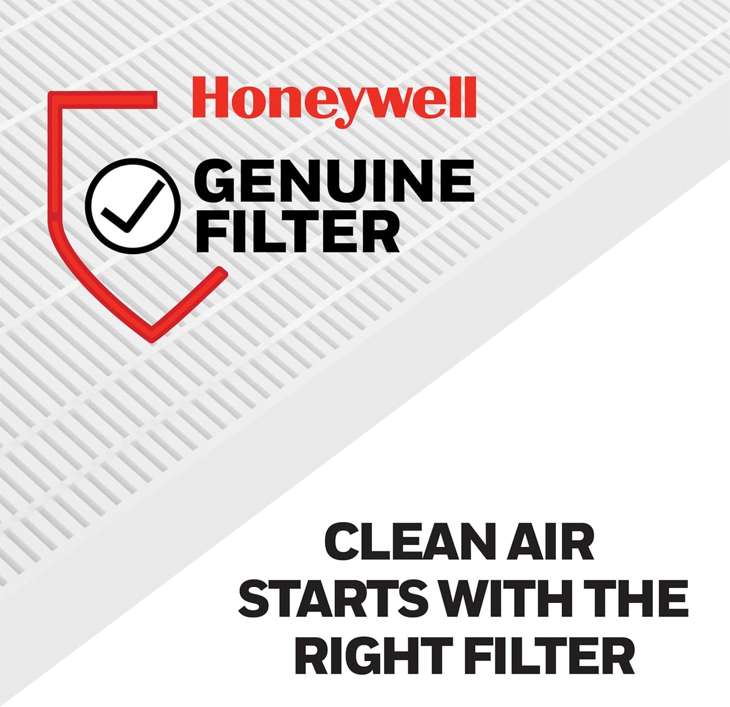 Honeywell HEPA Air Purifier Filter R, 2-Pack for HPA 100/200/300 and 5000 Series - Airborne Allergen Air Filter Targets Wildfire/Smoke, Pollen, Pet Dander, and Dust