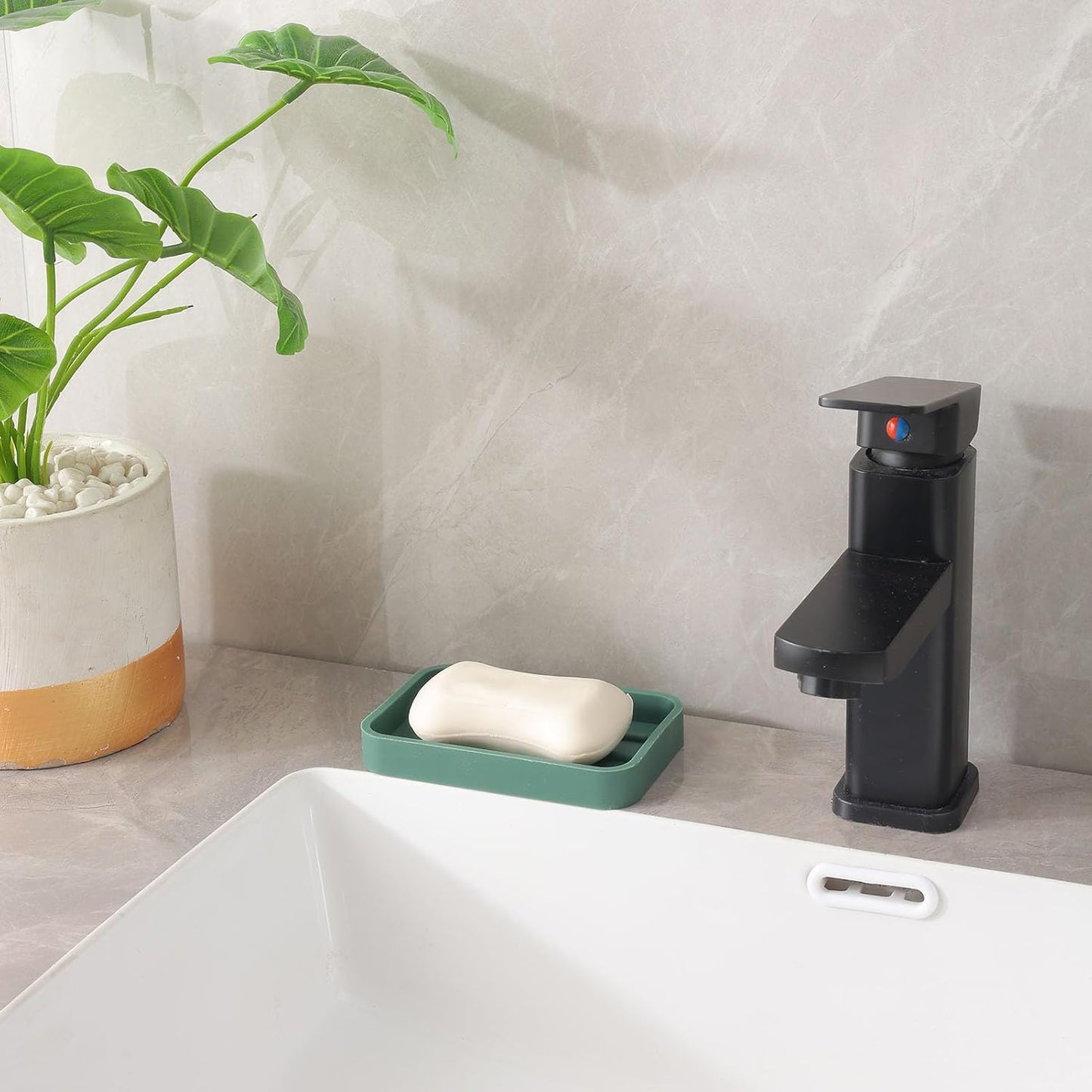 Silicone Kitchen Sink Organizer Tray for Multiple Usage,Easy Clean Sponges Holder for Kitchen Bathroom Counter or Sink,Dish Soap Dispenser,Scrubber,Bottle,Cup Green 4.9”x 3.2”