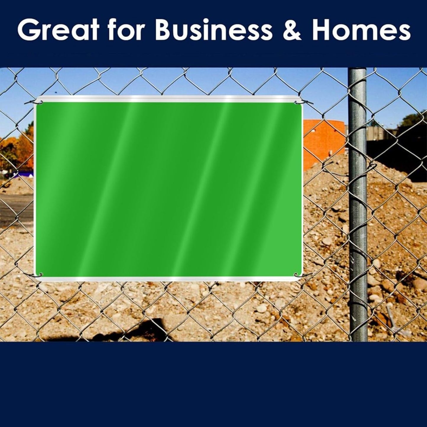 Personalized Aluminum Weatherproof Metal Signs - Multiple Sizes, Custom Text & Picture, Hazard, Garden, Custom Door Signs