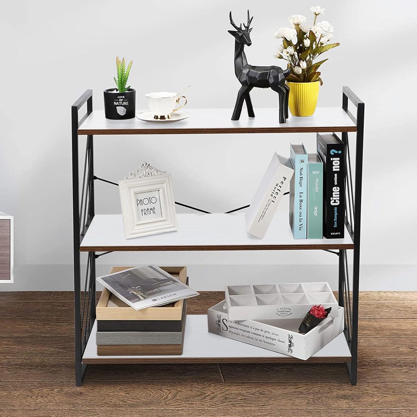 Shelf Liners for Kitchen Cabinets Drawer Liner Non Adhesive Cupboard Mat EVA Material Waterproof Refrigerator Mats Washable Fridge Liner for Cupboard and Desks Liner White 23.6 x 393.7 Inches