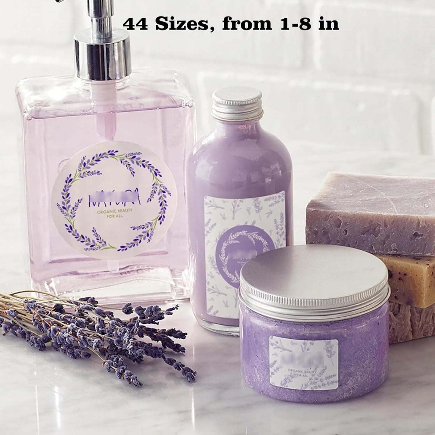 Custom Rectangle Stickers for Business Logo, Custom Rectangle Labels for Candle Jar Coffee, 30-300 pcs, Waterproof Glossy Vinyl Stickers, Upload Your Design (1.75x4 in)