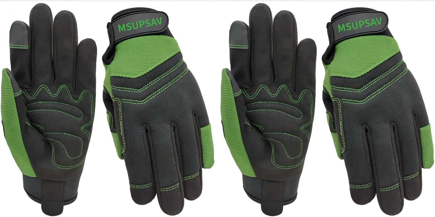 Thorn Proof&Puncture Resistant Gardening Gloves with Grip,Garden Gloves for Women, Leather Work Gloves,Gifts