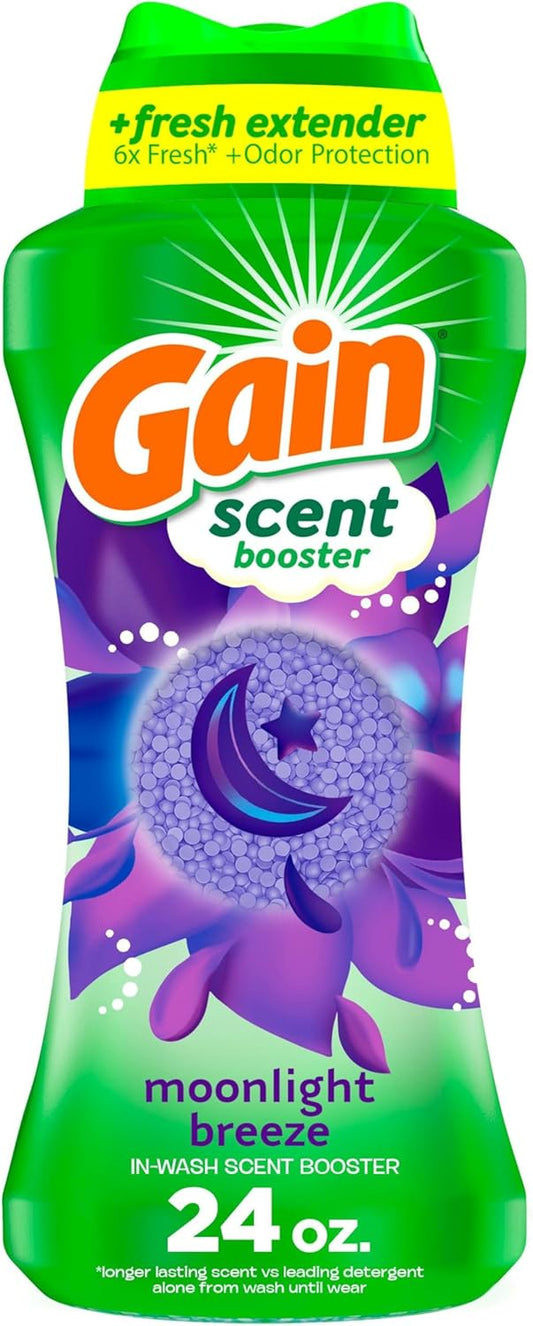 Gain Fireworks In-Wash Scent Booster Beads, Moonlight Breeze, 24 oz
