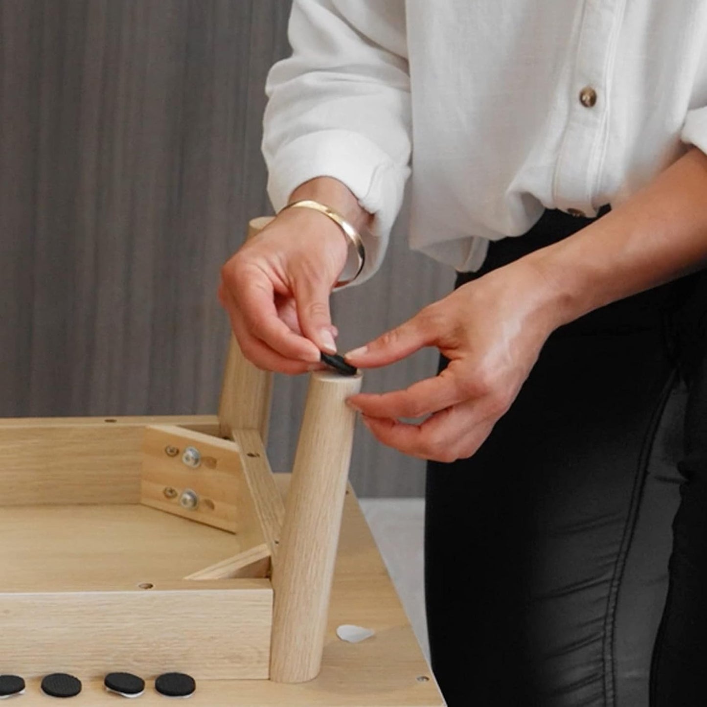 Slipstick GorillaPads Non-Slip Furniture Pads & Furniture Sliders Variety Pack (68 Pieces) Protects a Wide Range of Furniture & Floors, Whole House Furniture Gripper Slider Floor Protector Kit Black