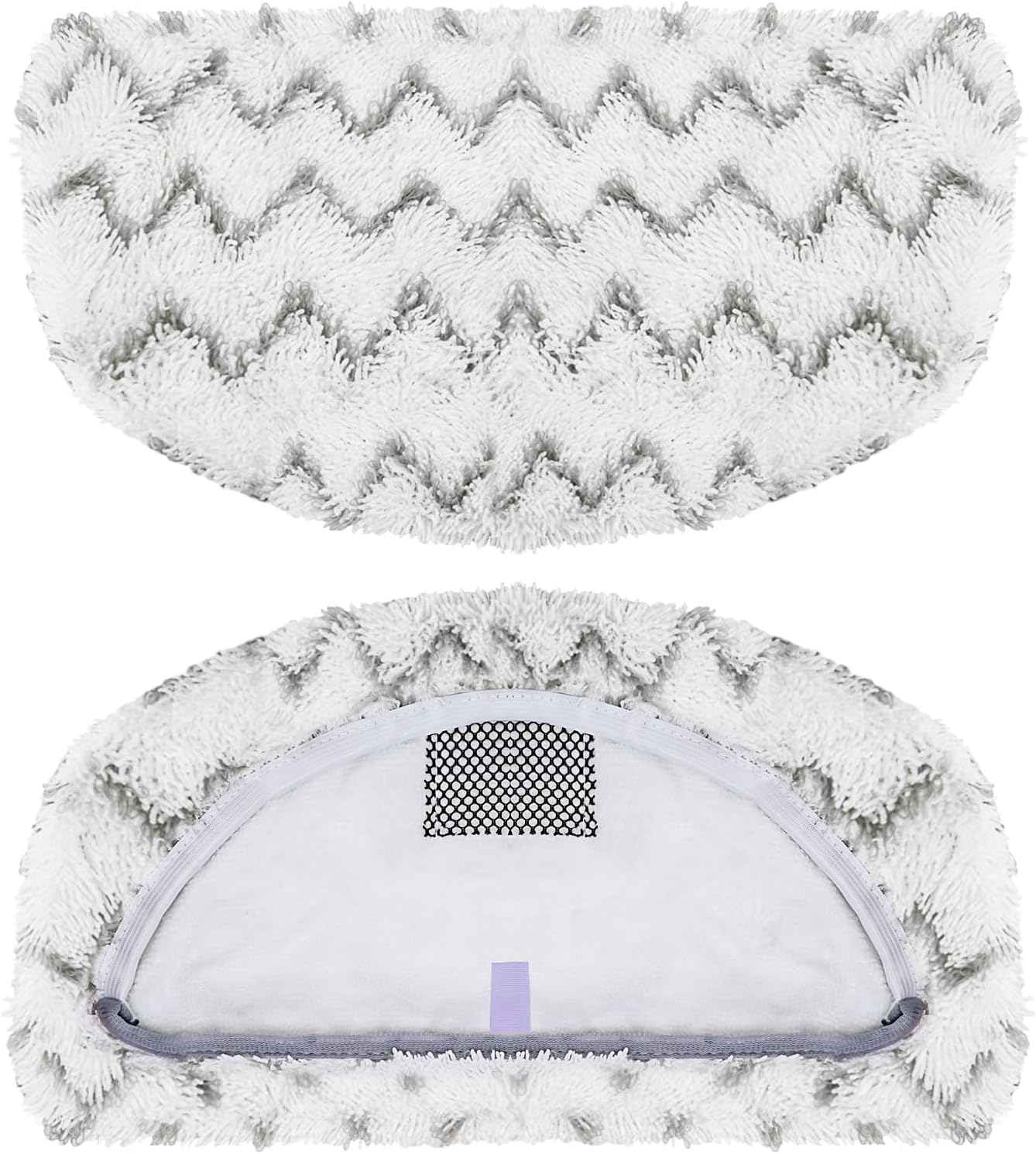 12 Pack Steam Mop Replacement Pads Compatible with Bissell Powerfresh Steam Mop 1940 1806 1544 2075 2685A 2181 2814 Series, Model 1940A 1940W 19405 2075A 2685A 5938, Microfiber Washable, Reusable