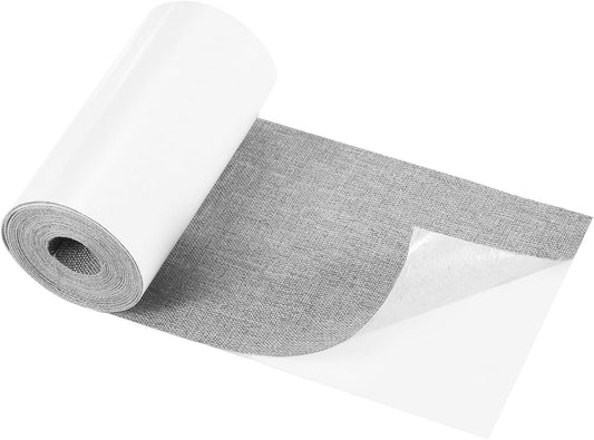 Repair Patches Repair Tape Self-Adhesive DIY Repair Patch Linen Gear Patch for Sofa, Furniture, Chair, Clothing,Tents,3.5x79 Inch,Light Khaki