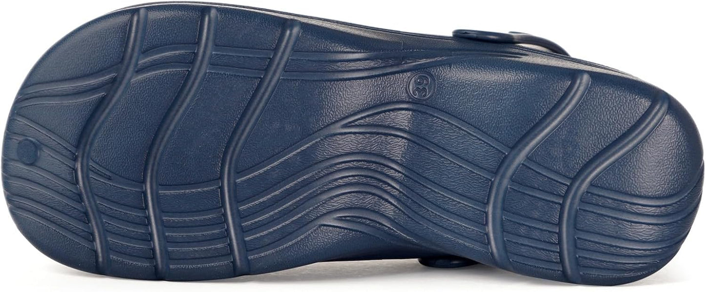 Womens Mens Fur Lined Clogs Waterproof Garden Shoes Winter Warm Fleece Lining Fuzzy House Home Slippers Indoor Outdoor Mules