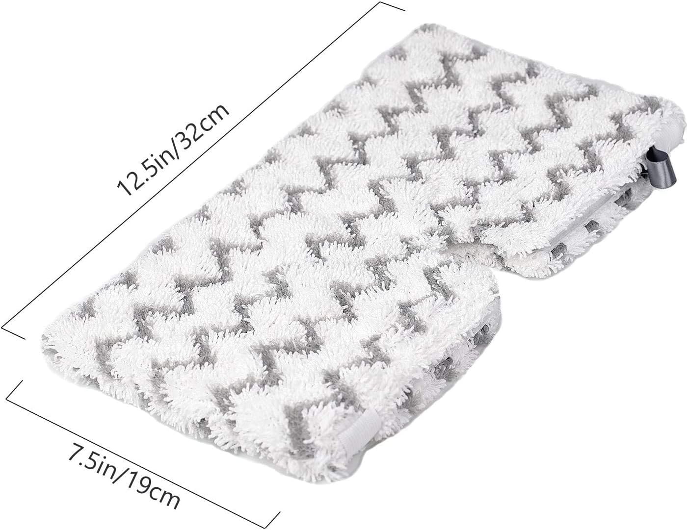 F Flammi Heavy-Duty Steam Mop Replacement Pad for Shark Steam Pocket Mop S3501 S3601 S2901 S2902 S3550 S3801 S3901 SE450 S3601D S3901D for All Hard Floors Soft Scrub Mop Pad for Shark