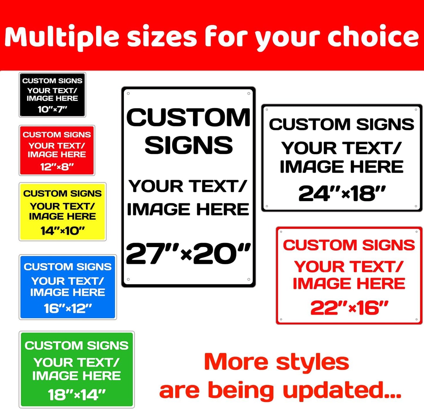 Custom Sign, Personalized Metal Signs,Aluminum Weatherproof Metal Sign Multiple Sizes Custom Personalized Text And picture Here,hazard sign,garden sign,custom door sign,Customised business signs