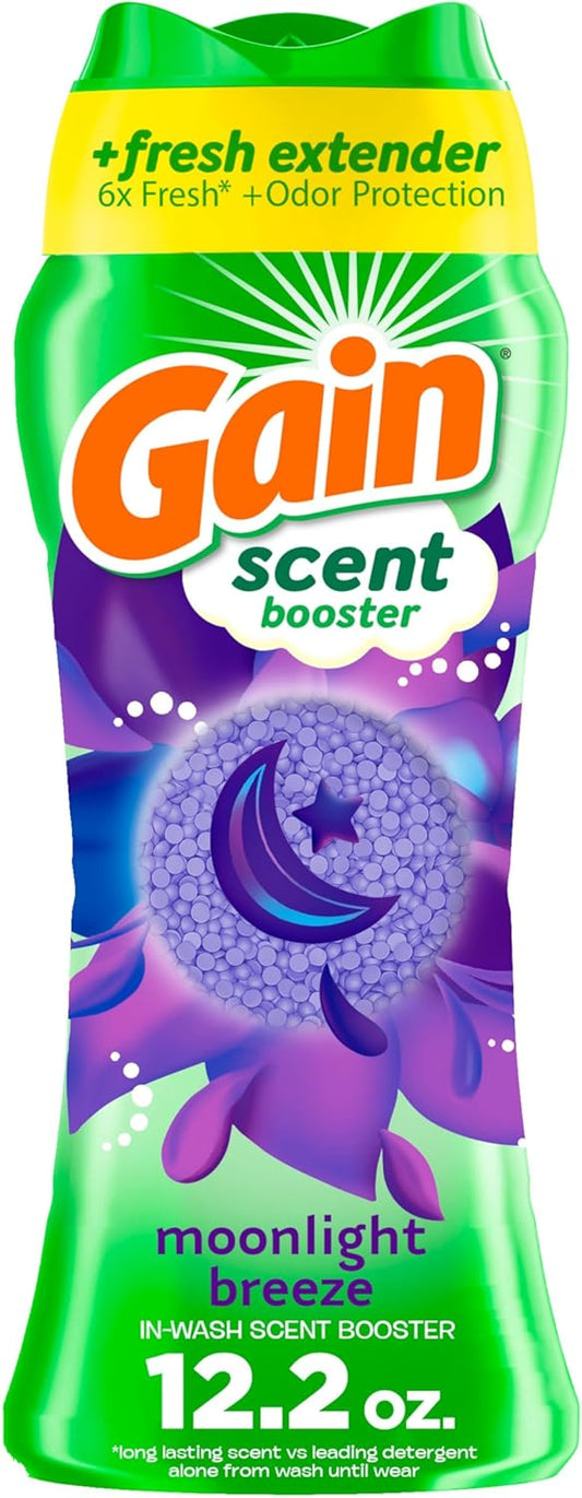 Gain Fireworks In-Wash Scent Booster Beads, Moonlight Breeze, 12.2 oz