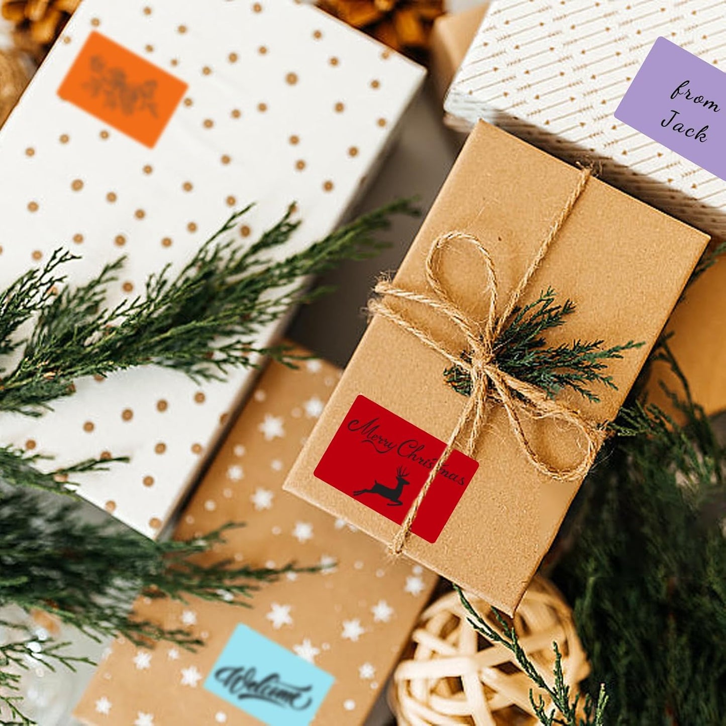 2×3 Inch Green Removable Thermal Labels,Self-Adhesive Square Direct Thermal Labels,300 Sheets per Roll with Perforated Lines