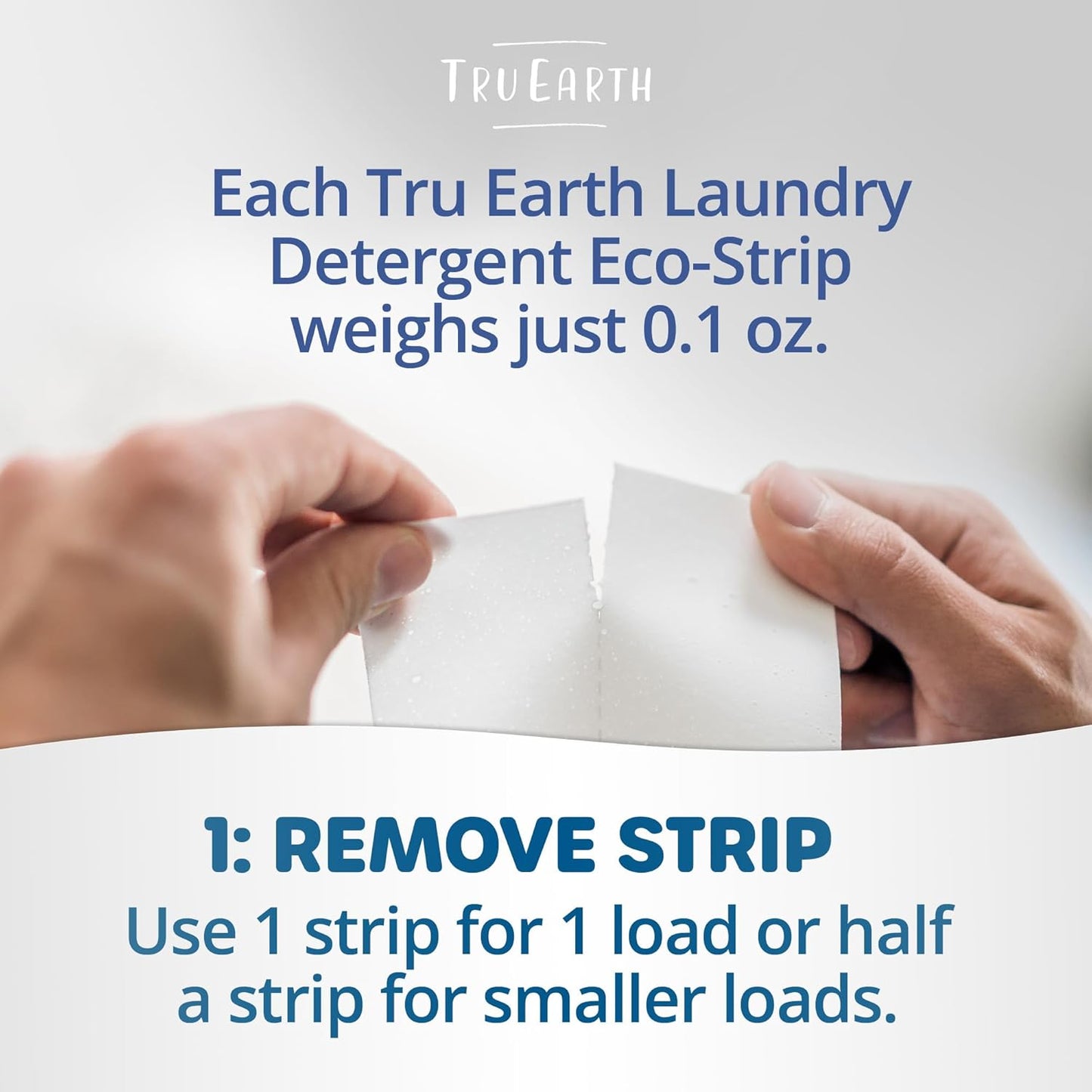 Tru Earth Platinum - Heavy Duty Laundry Detergent Sheets - Up to 64 Loads (32 Count), Fresh Linen Scent - Ultra-Concentrated Formula - Eco-Friendly Laundry Sheets