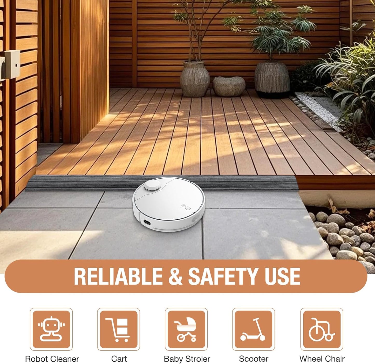 Floor Transition Strip Self Adhesive Vinyl Door Threshold for Doorways Carpet Edging Trim Overlap Edge Reducer for Laminate Floor, Carpet, Tile (Deep Gray Wood Grain, 1/5" to 2/5", 3.3Ft)