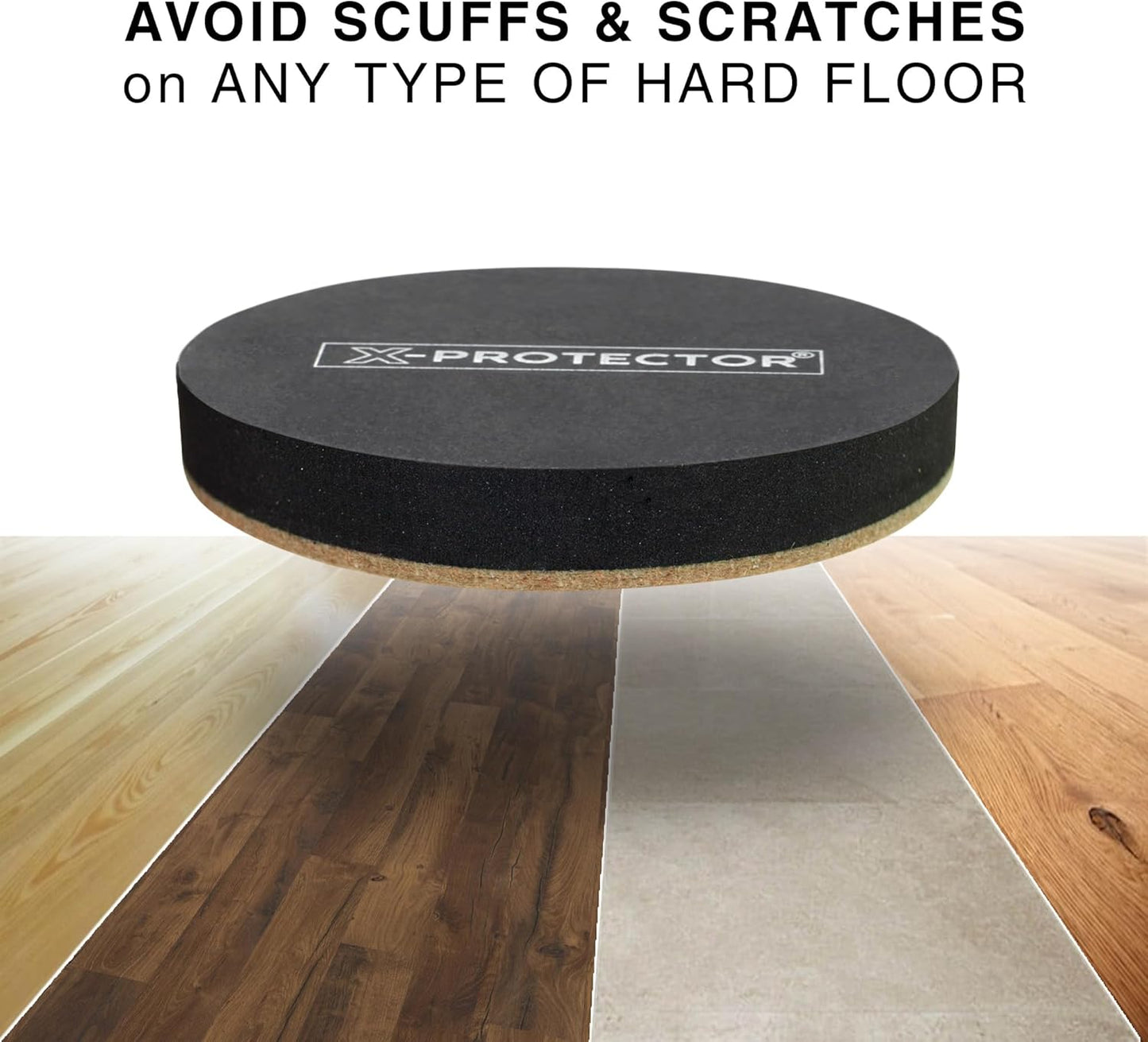 Furniture Sliders X-PROTECTOR 16 PCS – Furniture Sliders Hardwood Floors & Felt Furniture Movers – Moving Pads All Floor Types! Heavy Duty Reusable Sliders for Moving Furniture Easily & Safely!