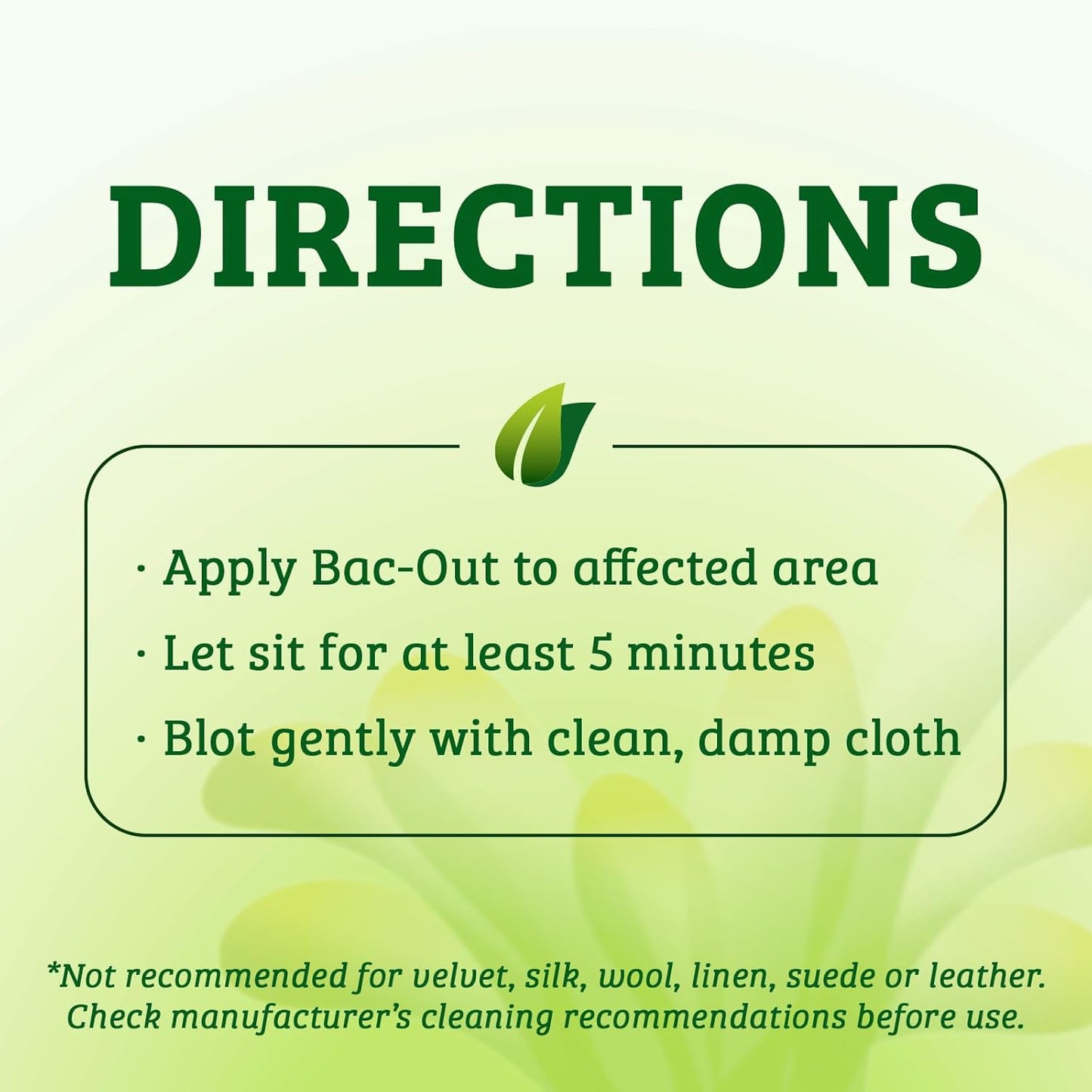 Biokleen Bac-Out Natural Stain Remover for Clothes - Use on Laundry, Diapers, Wine, Carpets, and More, Enzymatic, Plant-Based, 32 Oz With Micro-Fiber Cleaning Towel Included