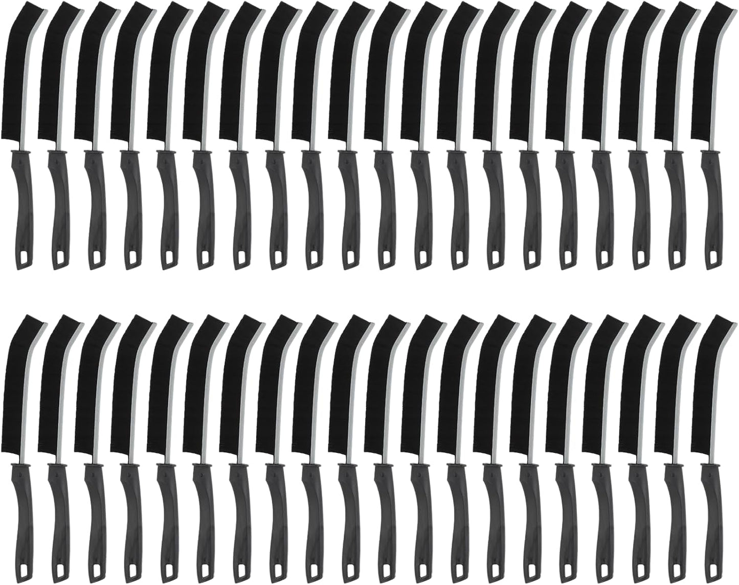 Crevice Cleaning Brush, 40 PCS Hard Bristled Crevice Cleaning Brush, Gap Cleaning Brush, Multifunctional Crevice Cleaning Brushes for Household Use, Dead Corners Brushes Window and Door Gap