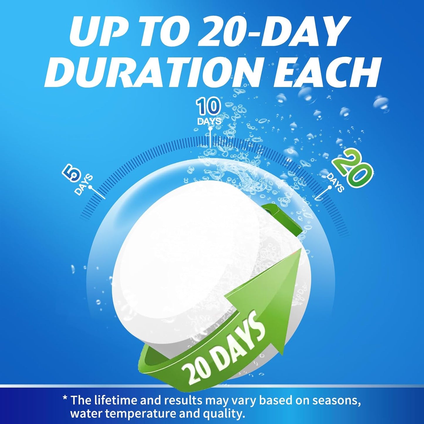 Toilet Bowl Cleaner Tablets - 60 PCS Automatic Bleach Toilet Cleaner Tablets, Slow-Releasing Deodorizing & Descaling, Powerful Bathroom Tank Cleaner