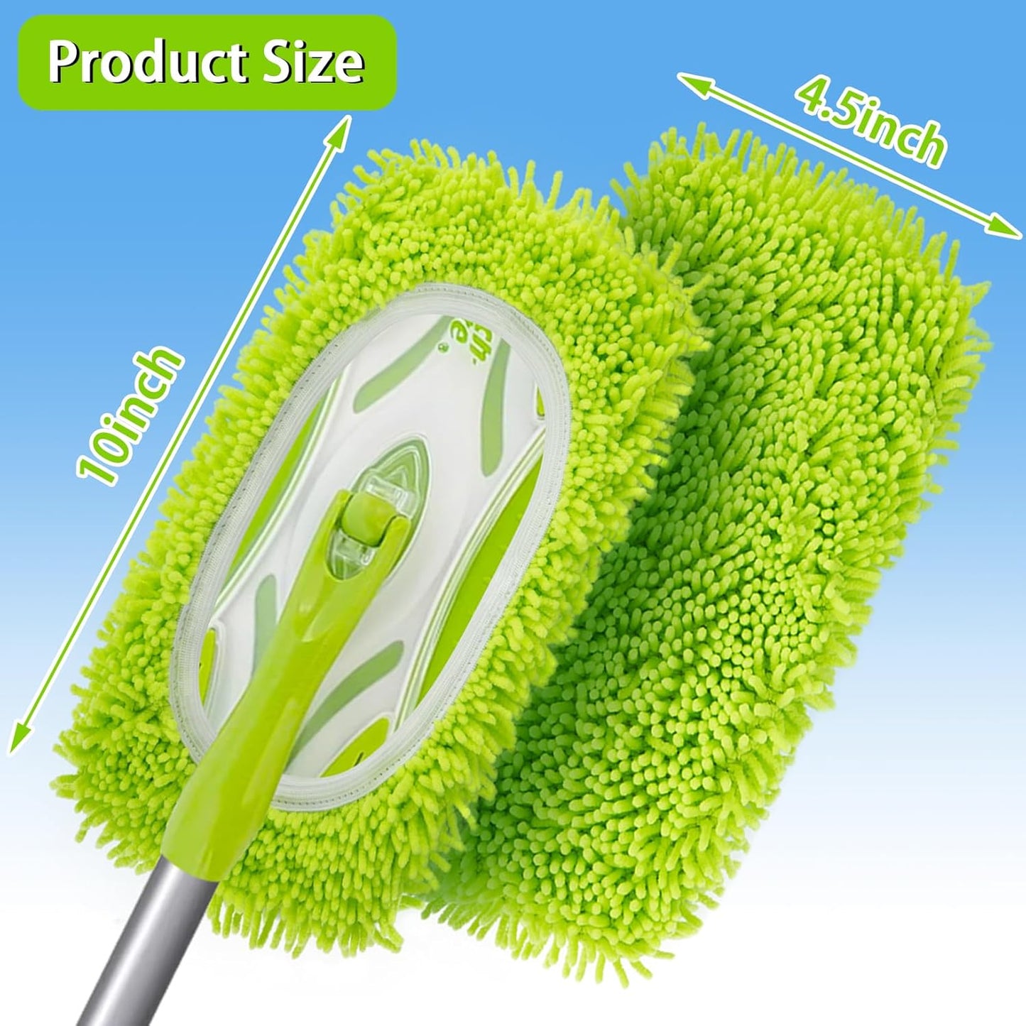 Reusable Dry Sweeping Cloths Microfiber Wet Mop Pads Compatible with Swiffer Sweeper Mop Replacement Sweeping Mopping pad Refills for Hardwood Surface Floor Cleaning (15)