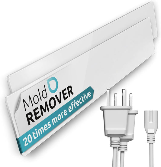 ELIAS Mold killer - Black mold remover for walls without chemicals - Wall heating for every room - Powerful anti-mold heating as an alternative to moldspray - Permanently mold-free (1, Set of 2)