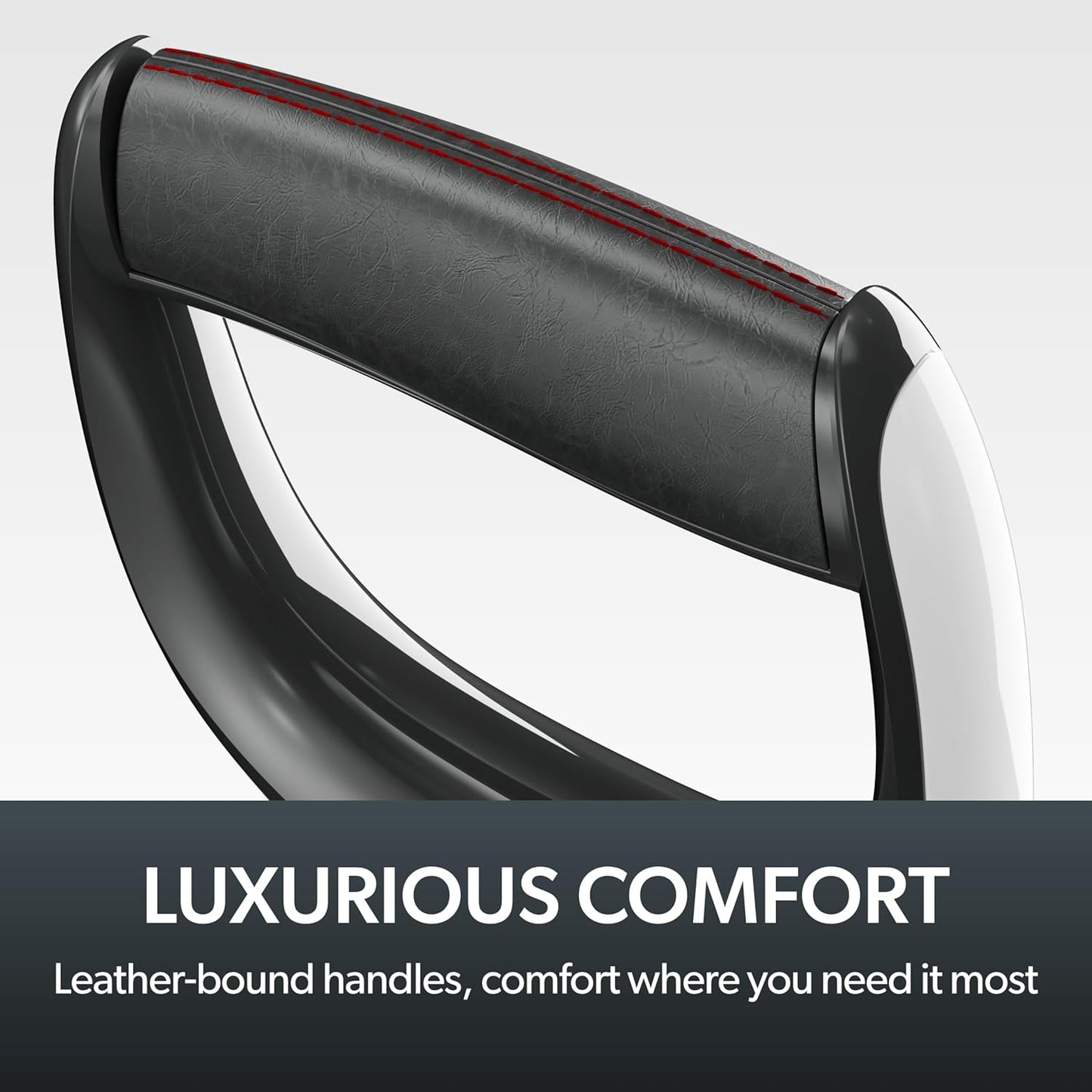 Gtech AirRAM 3 Cordless Vacuum Cleaner with Anti-Hair Wrap Bar - Dual Edge-Clean Brushes - Perfect for Carpet and Hardwood Floors - Rechargeable 22v Li-ion Battery - Lightweight - New Model/Red Thread