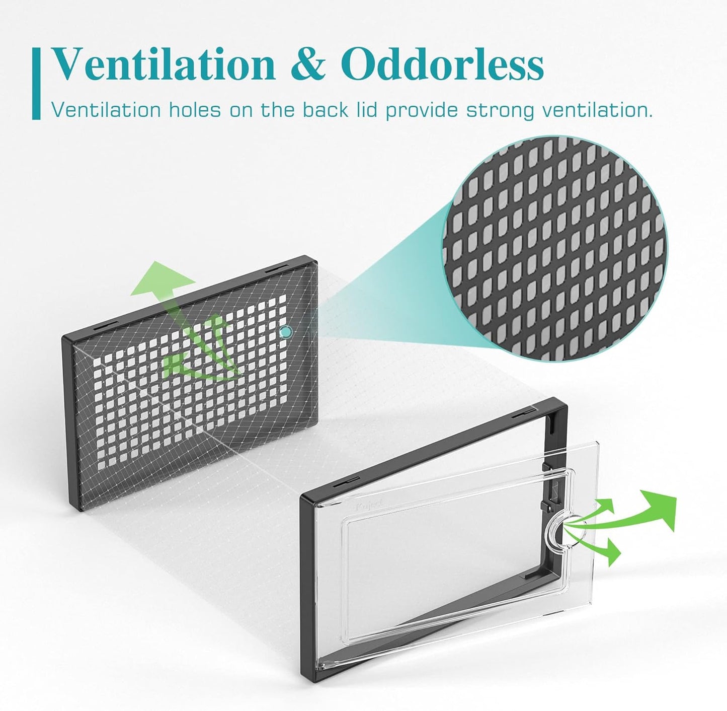 Kuject Large Shoe Organizers Storage Boxes for Closet, 12 Pack Clear Plastic Stackable Storage Bins with Lids, Under Bed Shoe Containers for Entryway, Drop Front, Fit up to Women's Size 10,Black