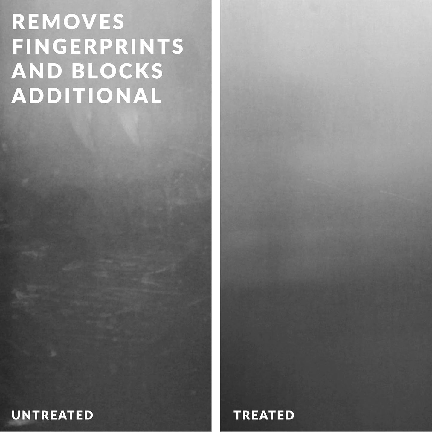 HOPE'S Perfect Stainless Steel Cleaner and Polish with Microfiber Cloth, 22-Ounce, Streak-Free Self-Polishing Formula, Blocks Fingerprints, 1 Pack with Microfiber Cloth