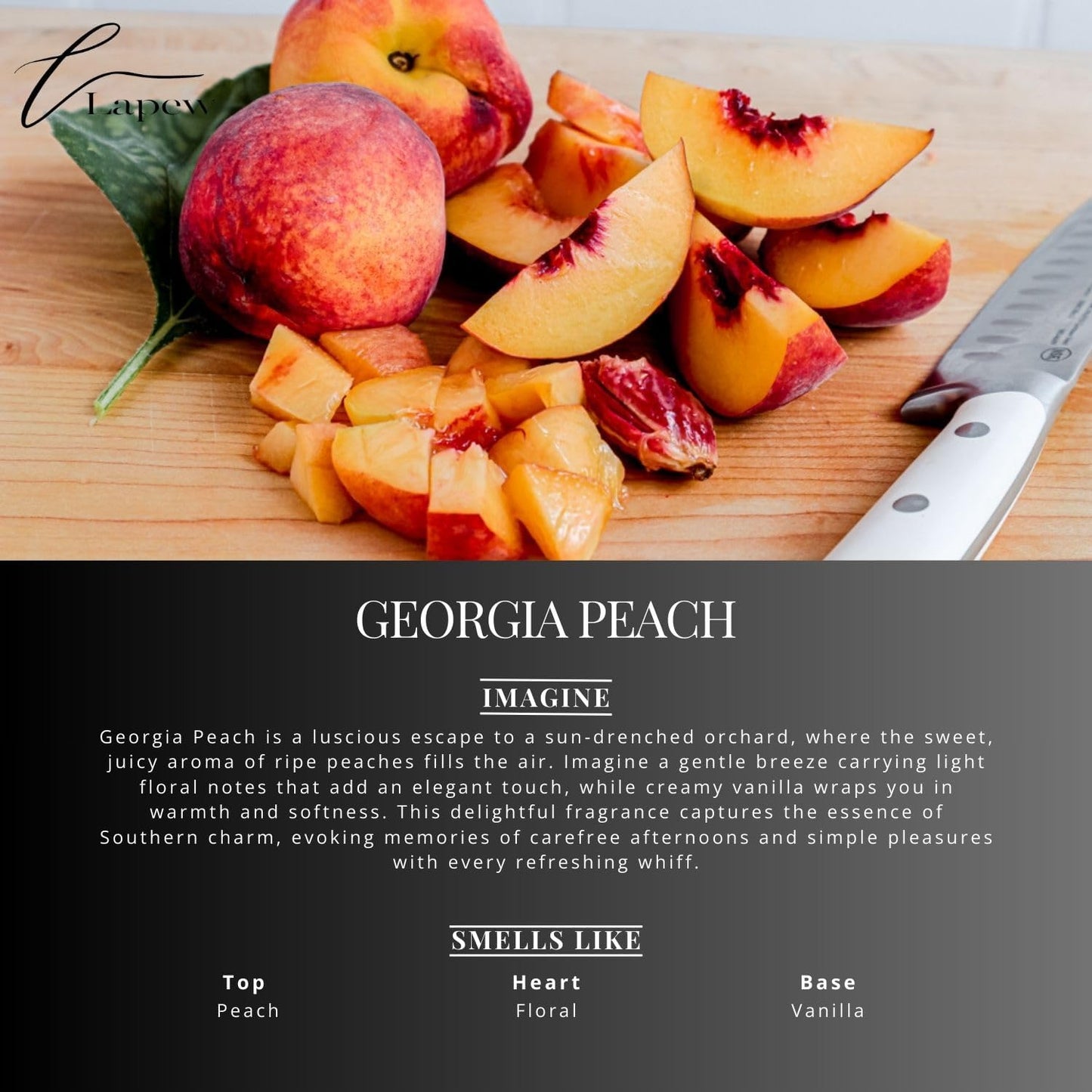 Georgia Peach Carpet Freshener Powder: Powerful Odor Eliminator for Home, Upholstery Deodorizer, Carpet Deodorizer, Pet Urine, Cat Litter Box - Georgia Peach Fragrance