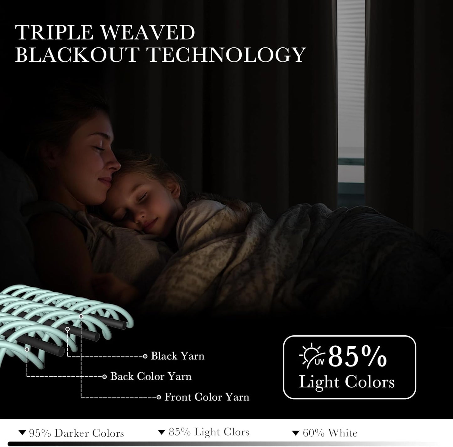 PONY DANCE Blackout Curtains for RV Camper Windows, Privacy Thermal Insulated Mini Curtains & Drapes for Bedroom Bathroom Kitchen Door Window Farmhouse Cover(2 Panels, W 42 x L 36 inches, Light Taupe)