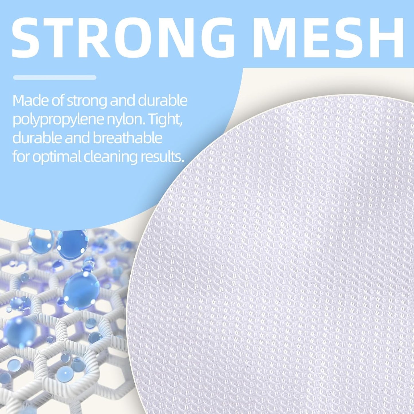 Mesh Laundry Bags, Mesh Wash Bags Durable Mesh Structure with Strong Zipper Suitable for Underwear Delicate Clothes, Pants, Shoes, Socks Washing (Small Fine Mesh, Extra Large 24*36in+36*44in)