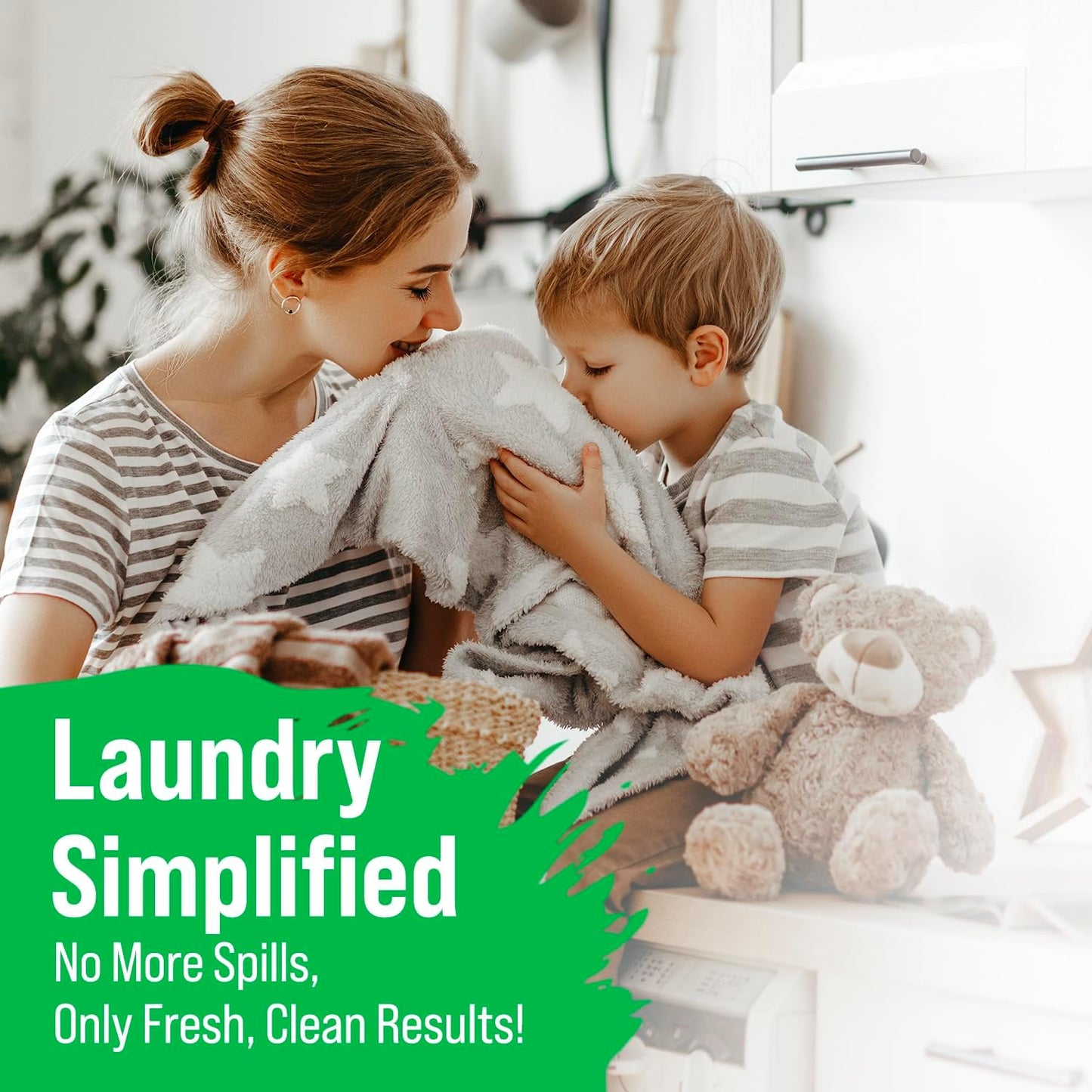Rockin' Green Travel Laundry Detergent Sheets Unscented - Mess-Free Laundry Sheets Detergent Powerful Cleaning with Sodium Bicarbonate - Easily Dissolvable Laundry Soap Sheet (102 Loads, Unscented)