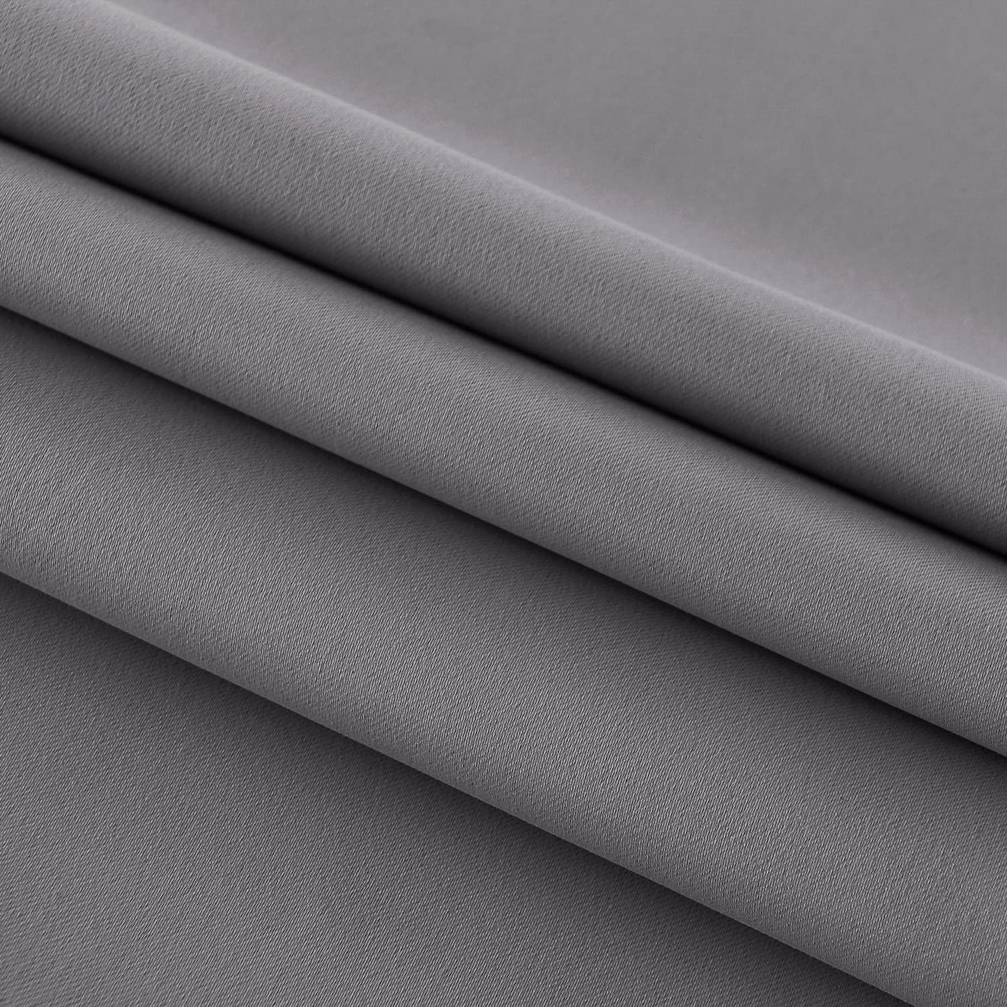 DWCN French Door Curtains – Rod Pocket Thermal Blackout Curtain for Doors with Glass Window, Kitchen and Patio Doors for Privacy, 25 X 80 Inches Long, 1 Curtain Panel with Tieback, Grey