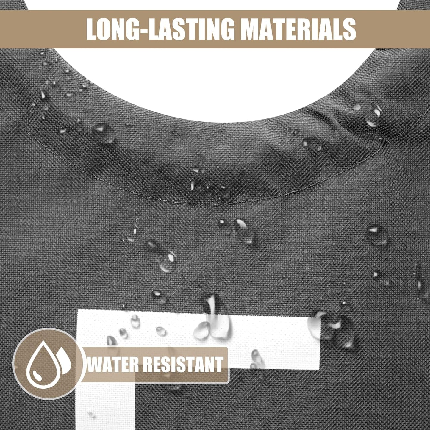 DOKEHOM 90L Large Laundry Basket, Collapsible Laundry Bag, Freestanding Tall Clothes Hamper, Foldable Washing Bin (Dark Grey)