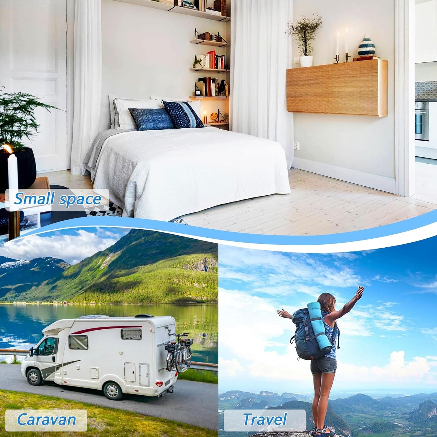 Autumn Poppy Flowers 01 Ironing Mat for Table top Portable Ironing Pad Blanket for Washer Dryer Countertop Travel