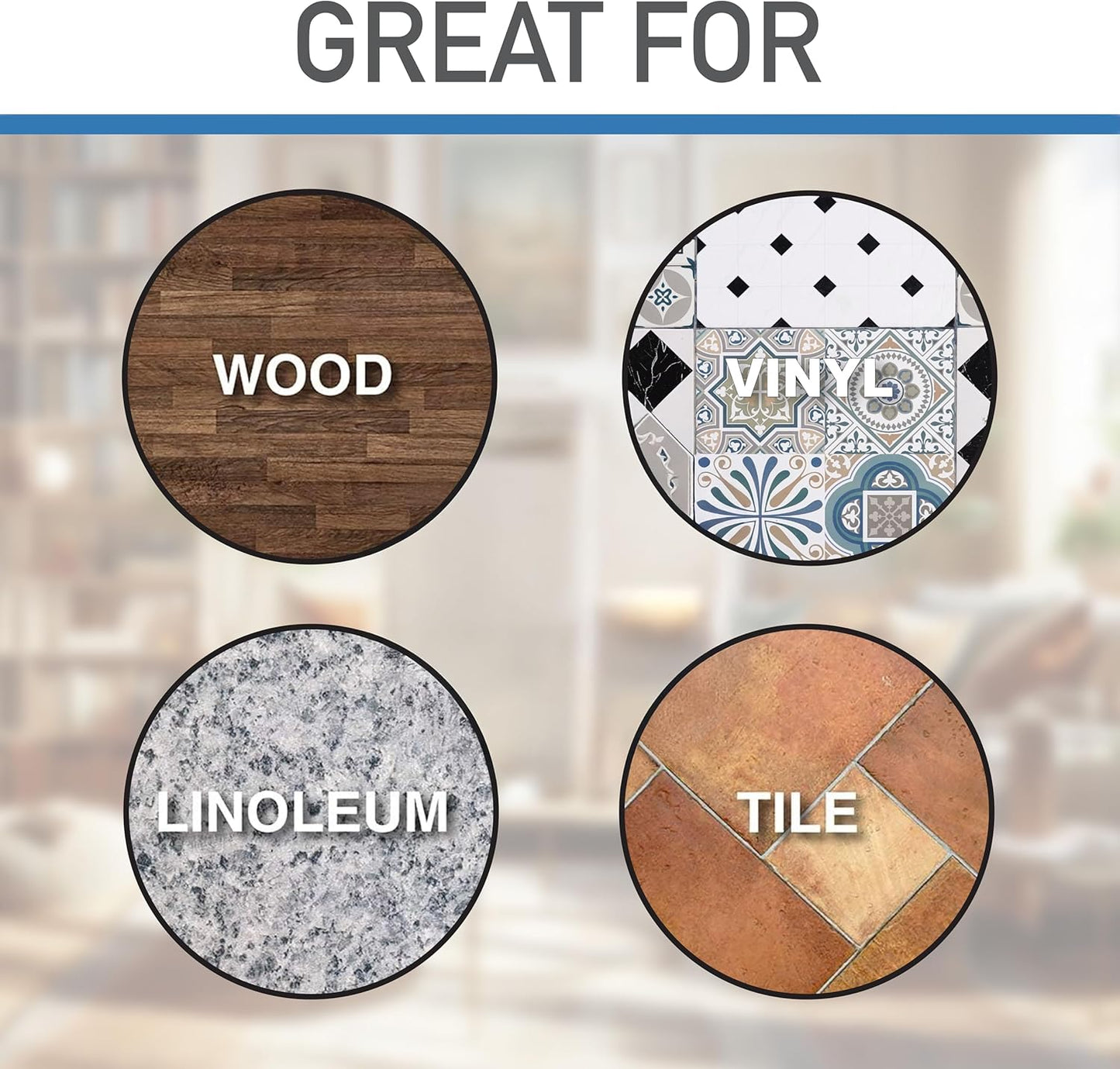 softtouch 1 3/4" Square Carpeted Bottom Furniture Caster Cups, Protect Hardwood Floors, Brown/Grey (12 Pack), 4292495N