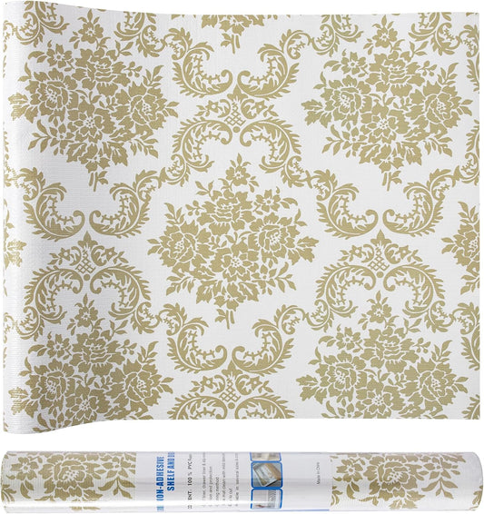 Shelf Liner Non Adhesive, 12 Inch x 50 Feet Cabinet Liners for Pantry Drawer Vanity, Drawer Liners Strong Grip Non Slip Waterproof, Shelf Liners for Kitchen Cabinets