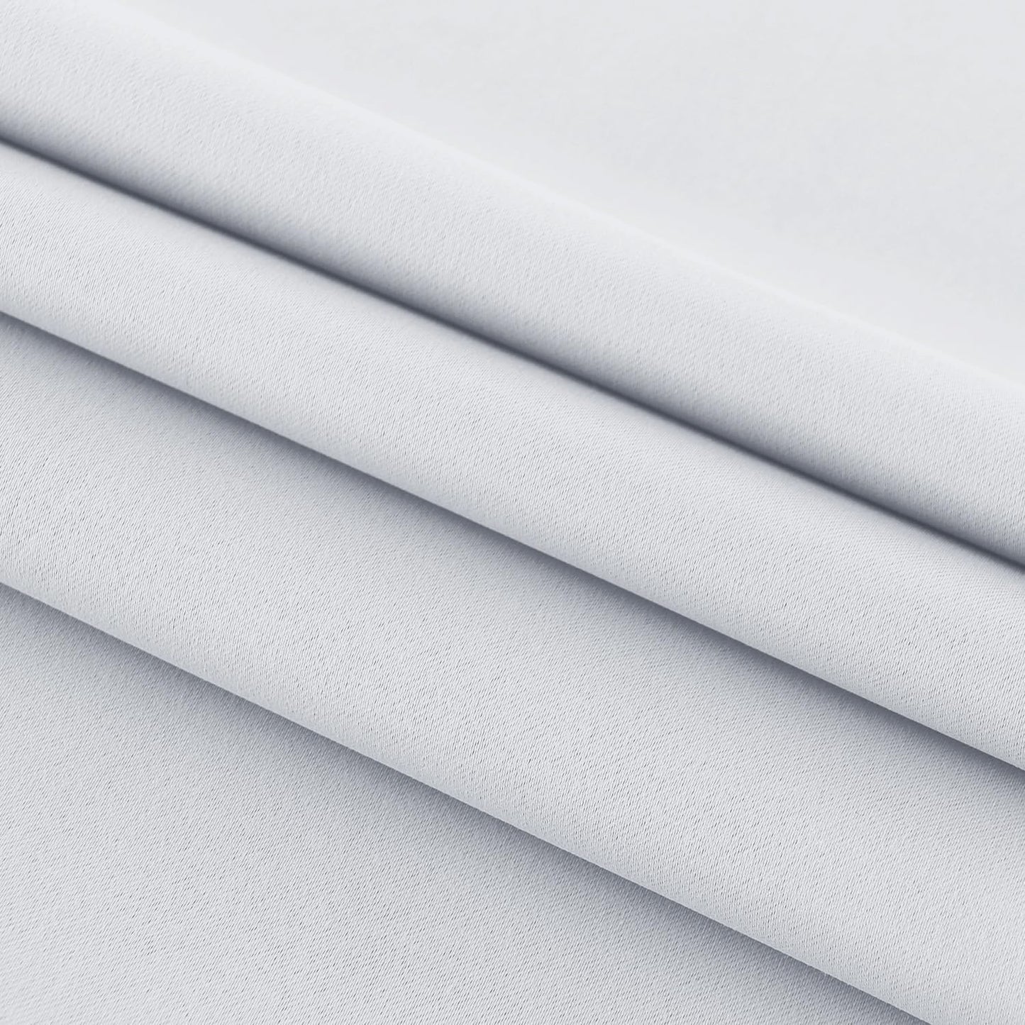 DWCN French Door Curtains – Rod Pocket Thermal Curtain for Doors with Glass Window, Kitchen and Patio Doors for Privacy, 23 X 72 Inches Long, 1 Curtain Panel with Tieback, Greyish White