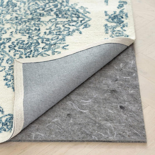 RUGPADUSA - Dual Surface - 7'10" x 10'10" - 1/8" Thick - Felt + Rubber - Non-Slip Backing Rug Pad - Adds Low-Profile Comfort and Protection