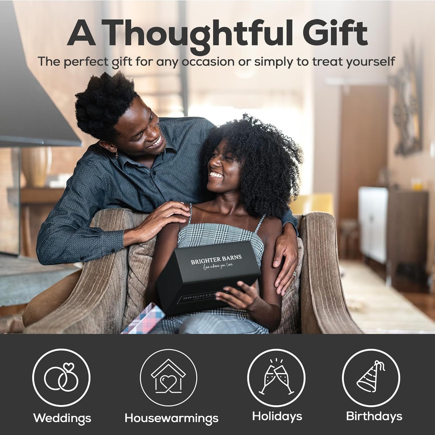 Clear Glass Dish Soap Dispenser by Brighter Barns - Kitchen Sink Set With Bamboo Tray - Modern Decor and Accessories, Minimalist Neutral Home (Clear)