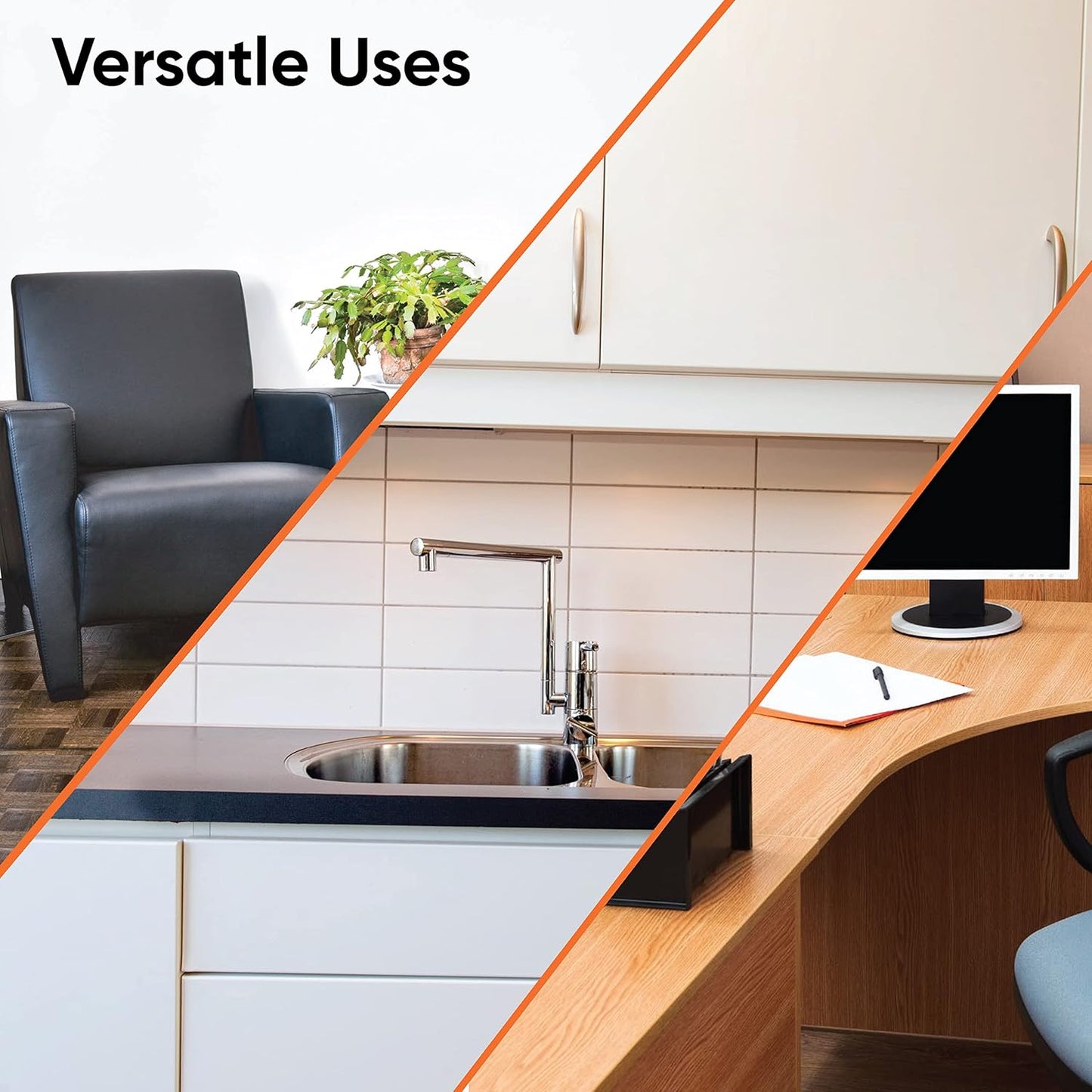 Superio Handy Wipes For Kitchen - Red Reusable Multi-Purpose Heavy-Duty Cleaning cloth for house, Bathroom, and office. Disposable Dish Towel (5)