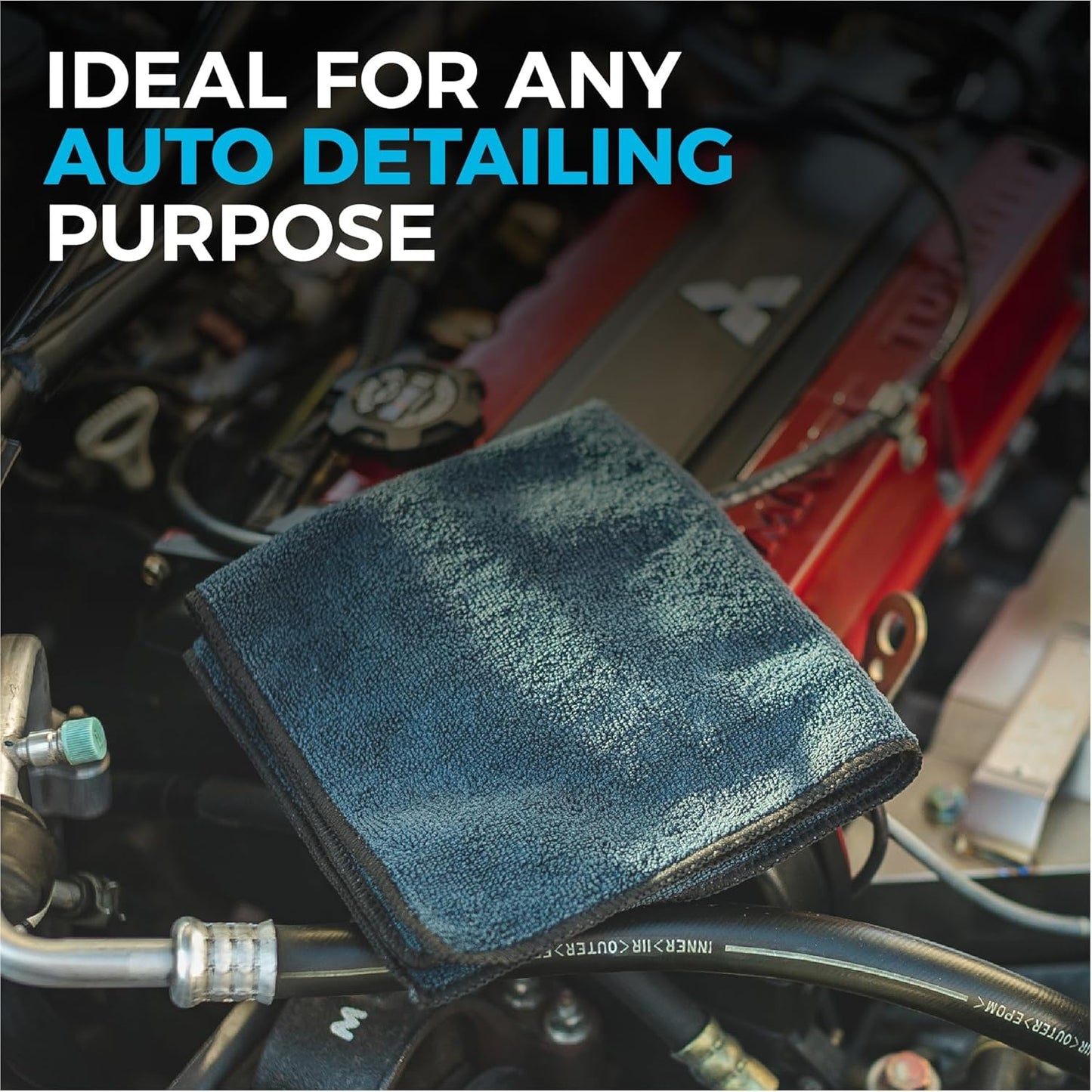 The Rag Company - All-Purpose Microfiber Terry Cleaning Towels - Commercial Grade, Highly Absorbent, Lint-Free, Streak-Free, Kitchens, Bathrooms, Offices, 300gsm, 16in x 16in, Pink (12-Pack)